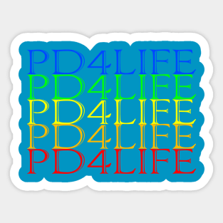 PD4LIFE Sticker